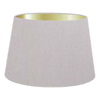 Light Violet Cotton French Drum Lampshade