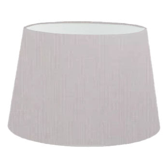 Light Violet Cotton French Drum Lampshade