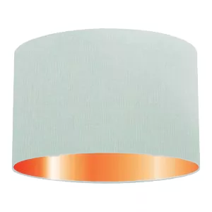 Light Green Cotton Drum Lampshade