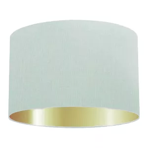 Light Green Cotton Drum Lampshade