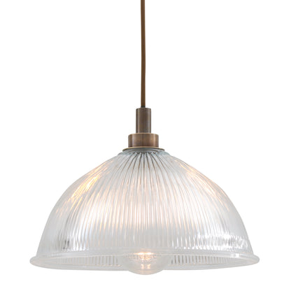 Maris Prismatic Glass Pendant Light IP65