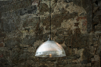 Maris Prismatic Glass Pendant Light IP65