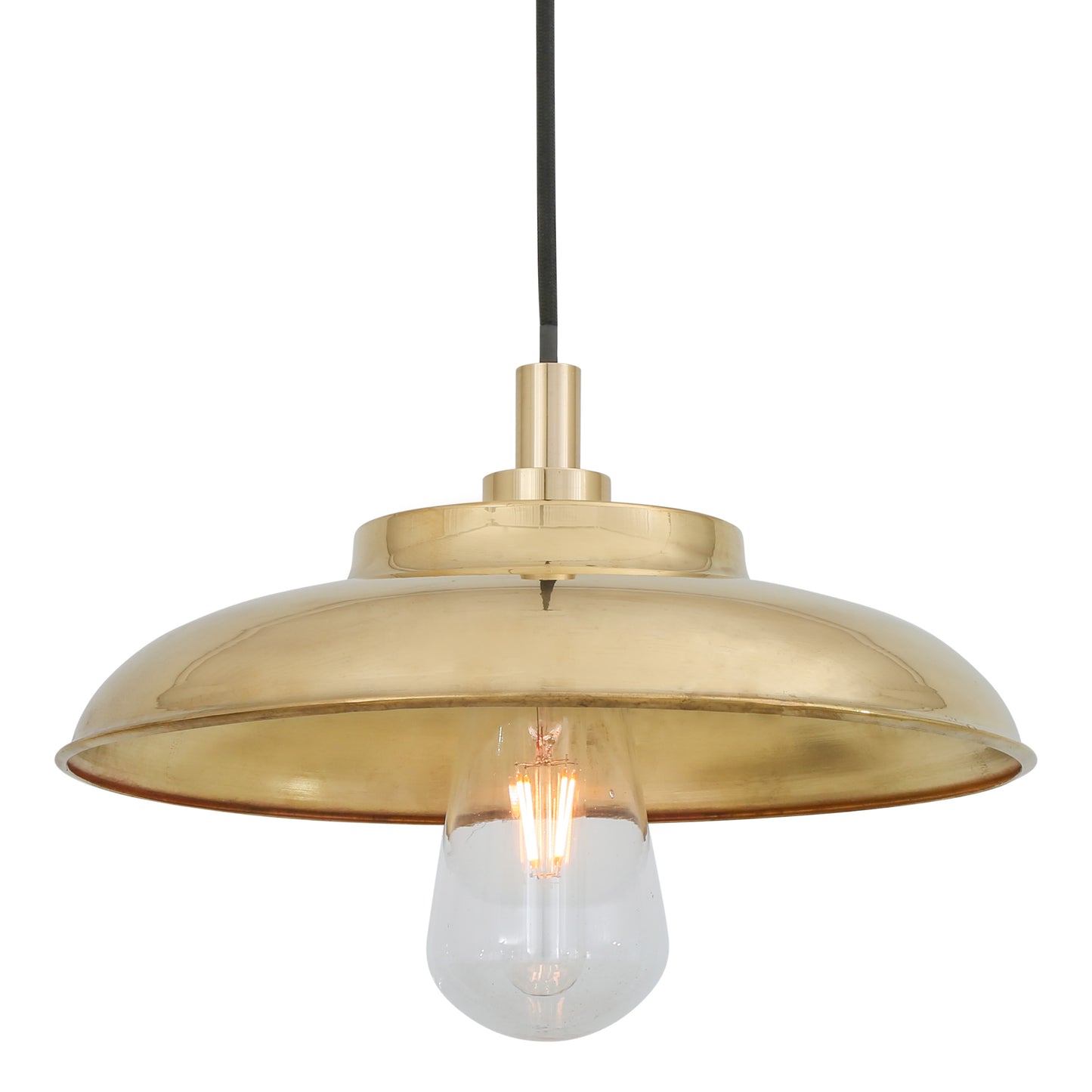 Darya Brass Factory Pendant Light IP65