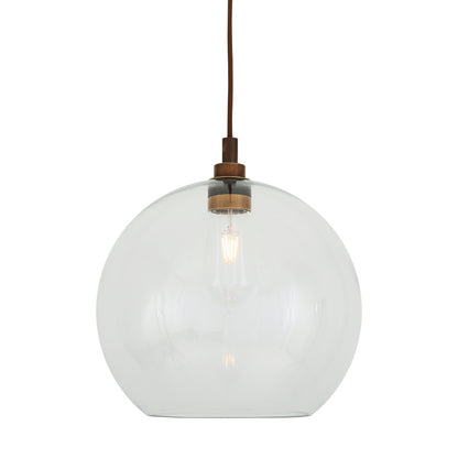 Leith Open Globe Pendant Light IP65