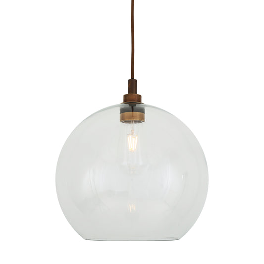 Leith Open Globe Pendant Light IP65