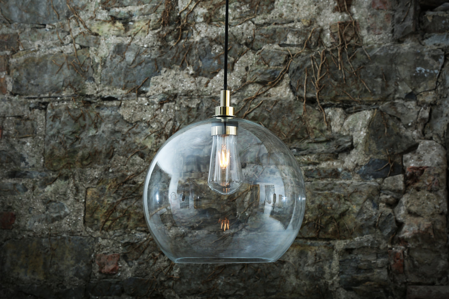 Leith Open Globe Pendant Light IP65