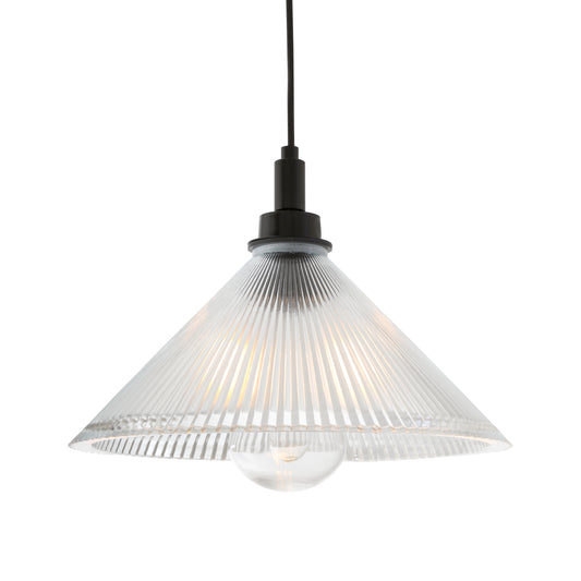 Beck Prismatic Glass Pendant Light IP65