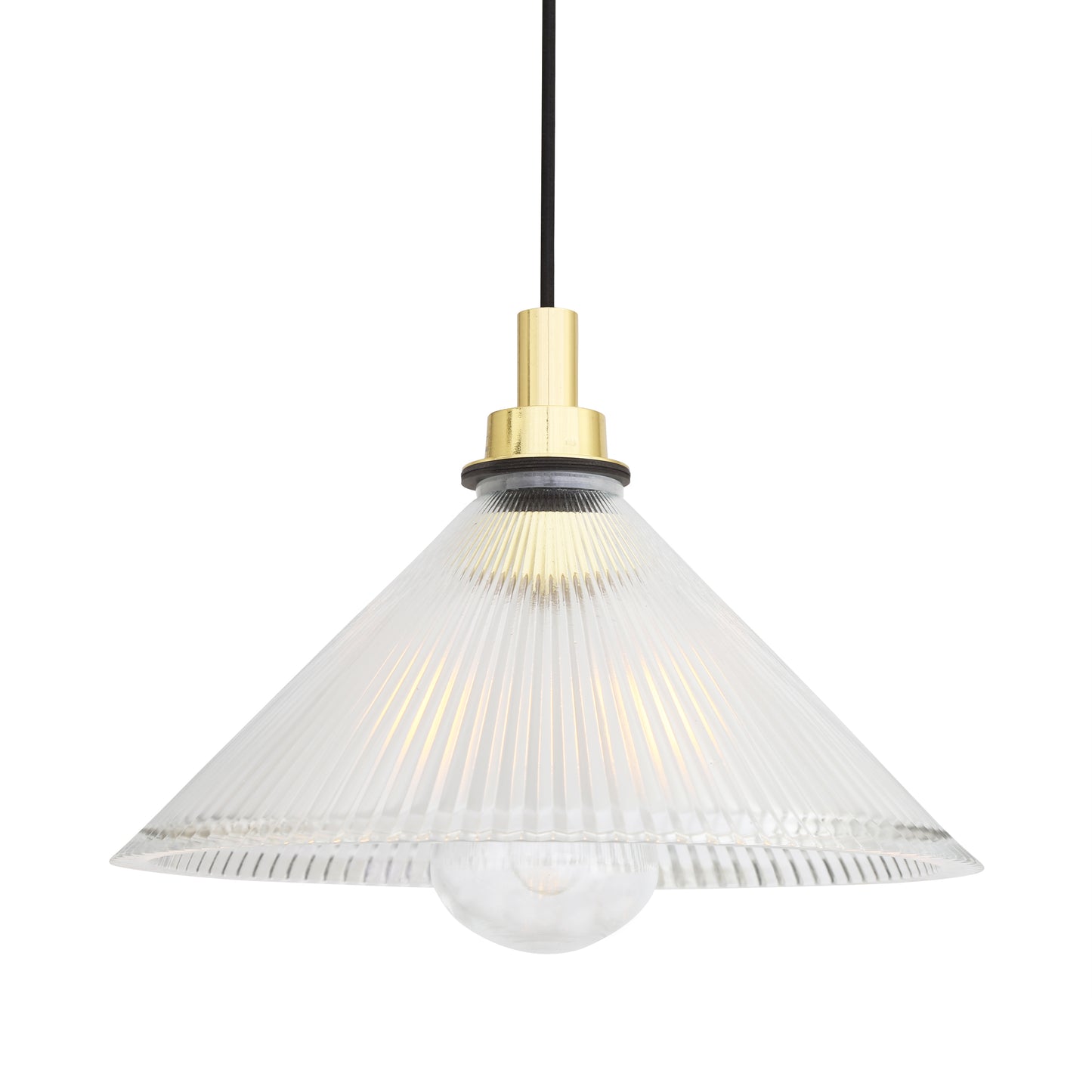 Beck Prismatic Glass Pendant Light IP65