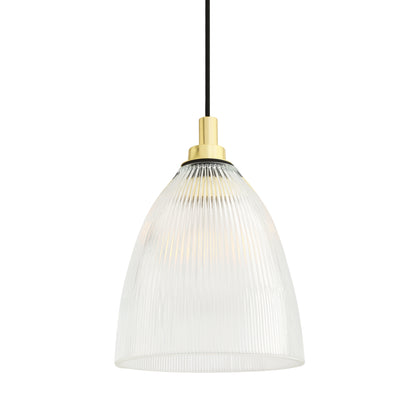 Brooke Prismatic Glass Pendant Light IP65