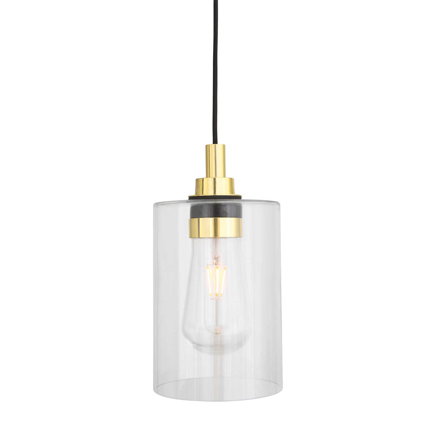 Calder Modern Glass Pendant Light IP65