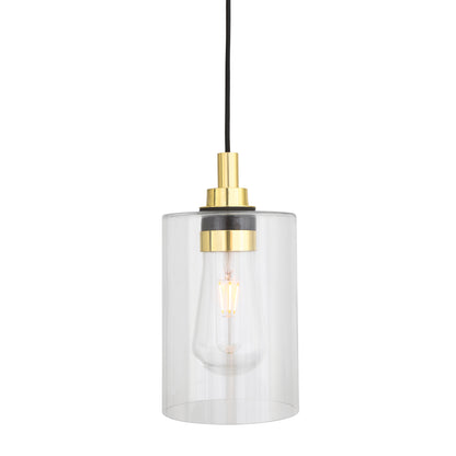 Calder Modern Glass Pendant Light IP65