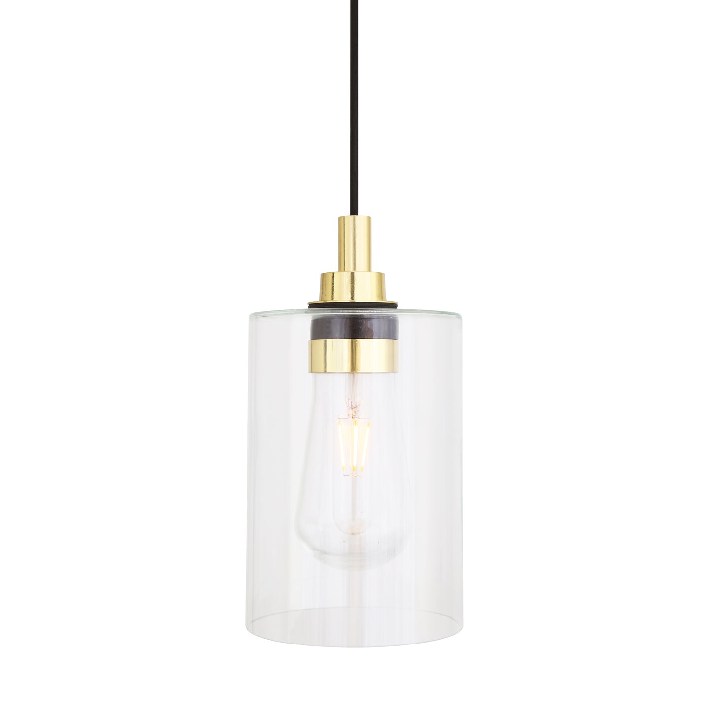 Calder Modern Glass Pendant Light IP65