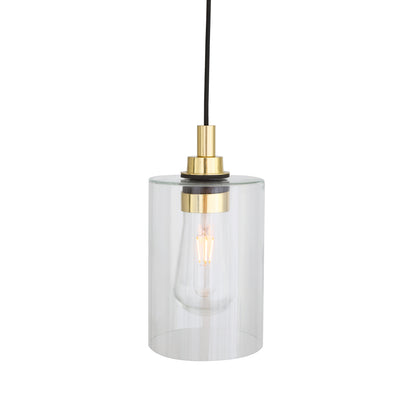 Calder Modern Glass Pendant Light IP65