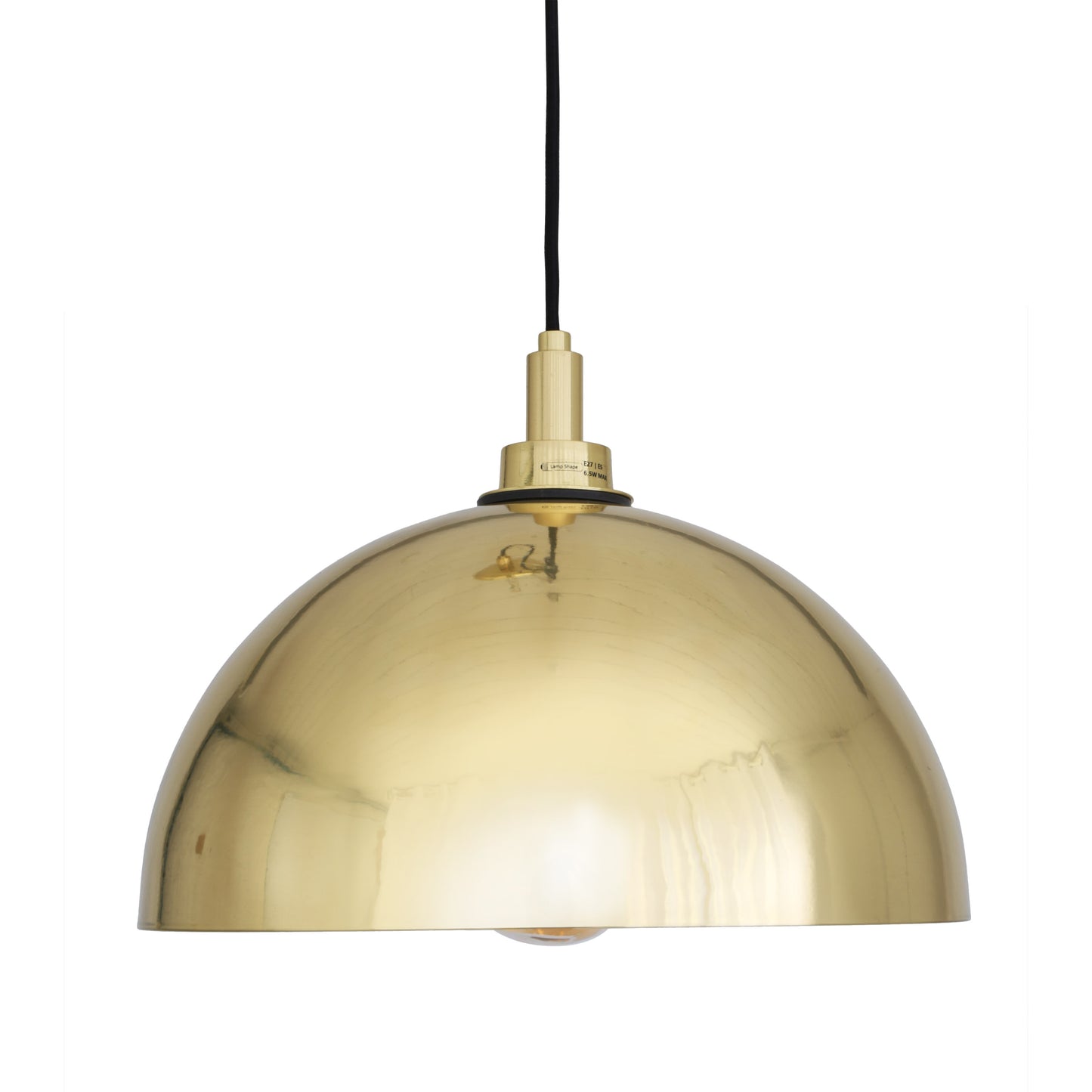 Hydra Brass Dome Pendant Light IP65