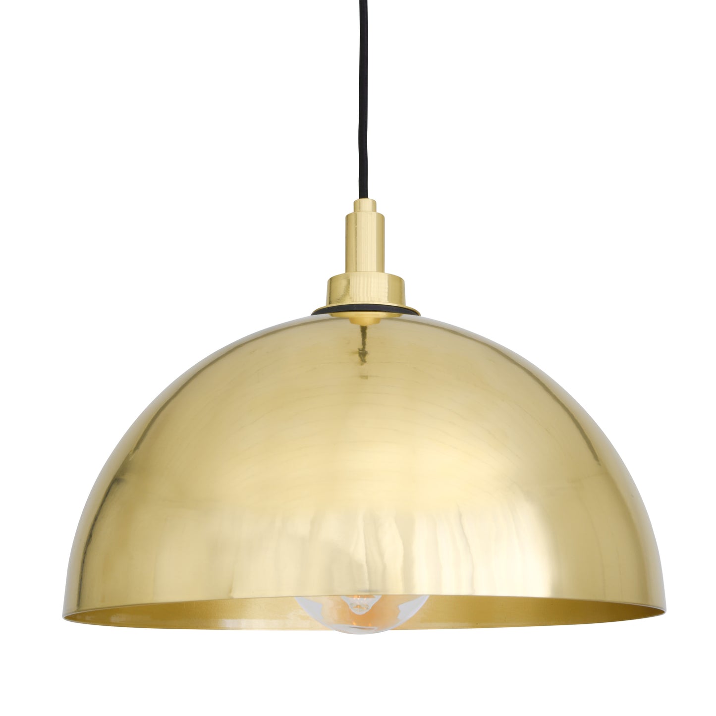 Hydra Brass Dome Pendant Light IP65