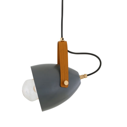 Lambeth Pendant with Rescued Fire-hose Strap IP65