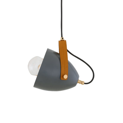 Lambeth Pendant with Rescued Fire-hose Strap IP65