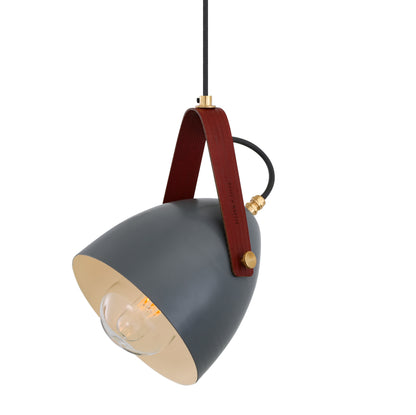 Lambeth Pendant with Rescued Fire-hose Strap IP65