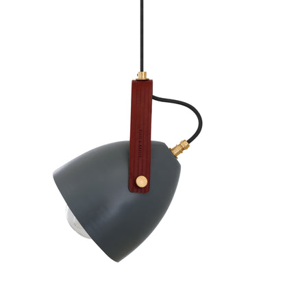 Lambeth Pendant with Rescued Fire-hose Strap IP65