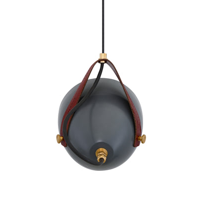 Lambeth Pendant with Rescued Fire-hose Strap IP65