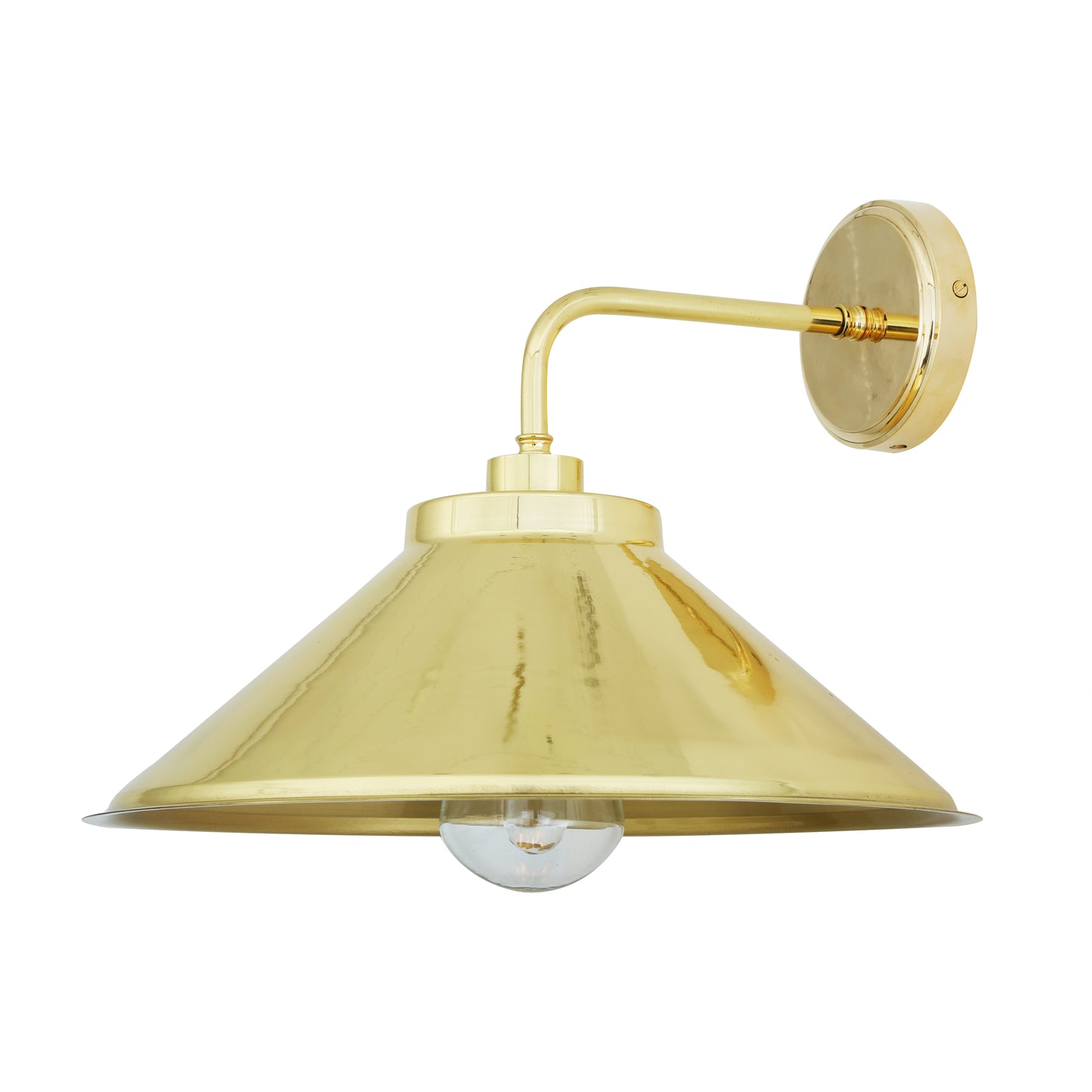 Nerissa Brass Bathroom Wall Light IP65