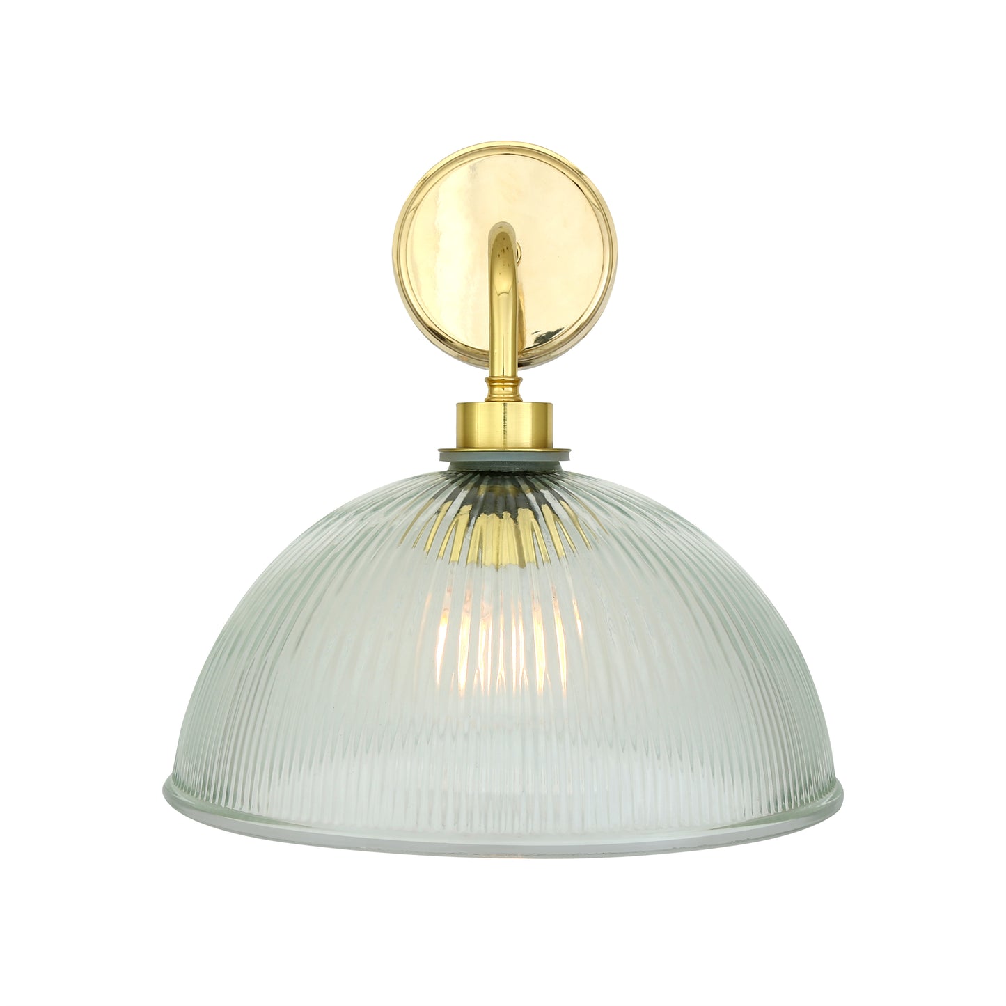 Maris Prismatic Glass Bathroom Wall Light IP65