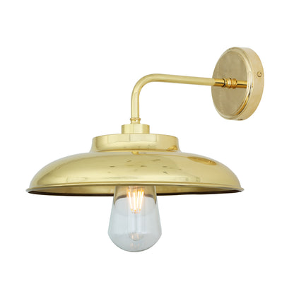 Darya Brass Outdoor Wall Light IP65