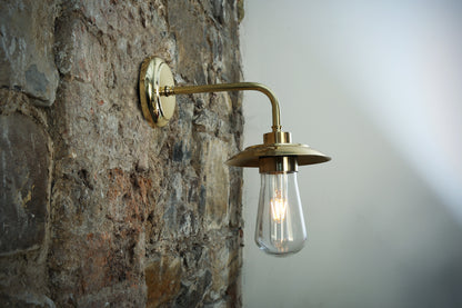 Ren Brass Bathroom Wall Light IP65