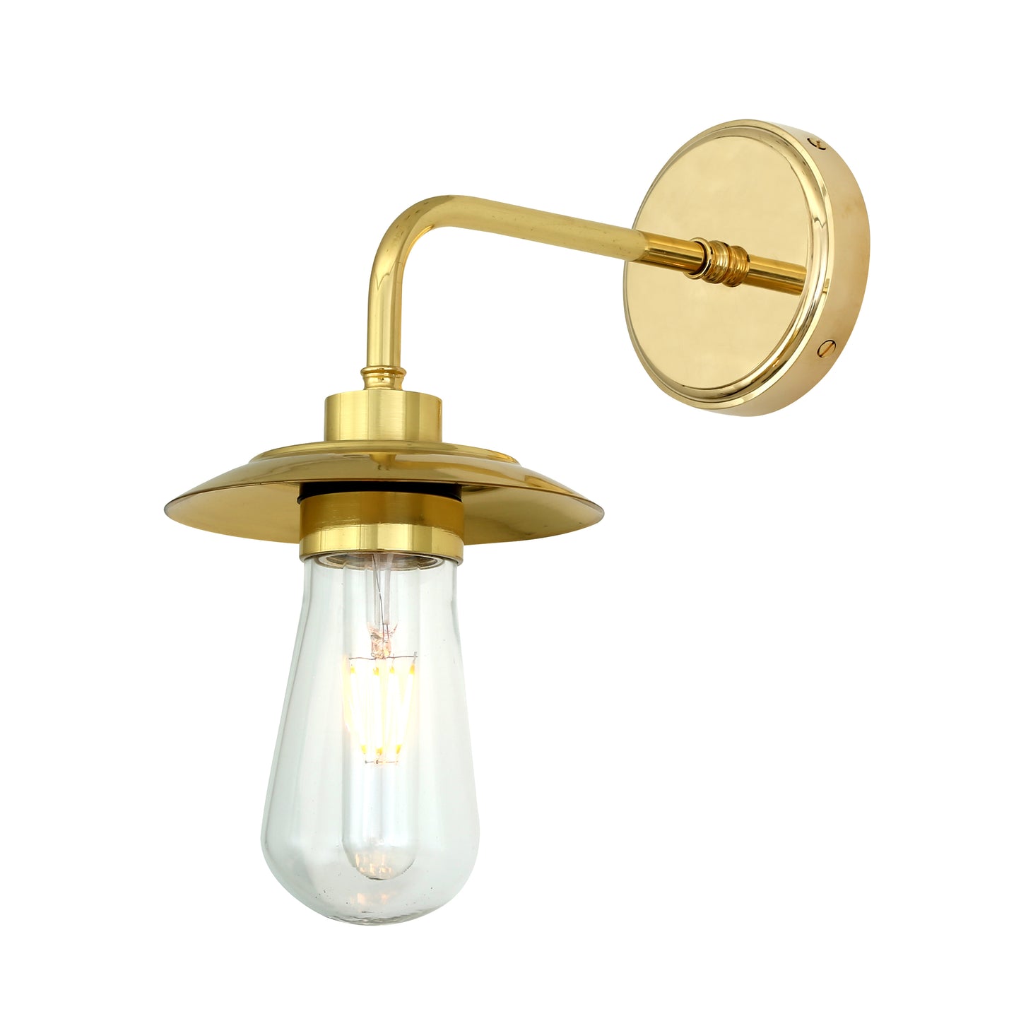 Ren Brass Bathroom Wall Light IP65