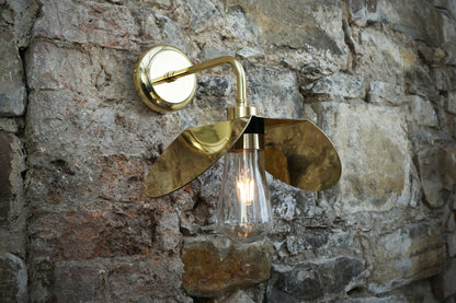 Hali Brass Bathroom Wall Light IP65