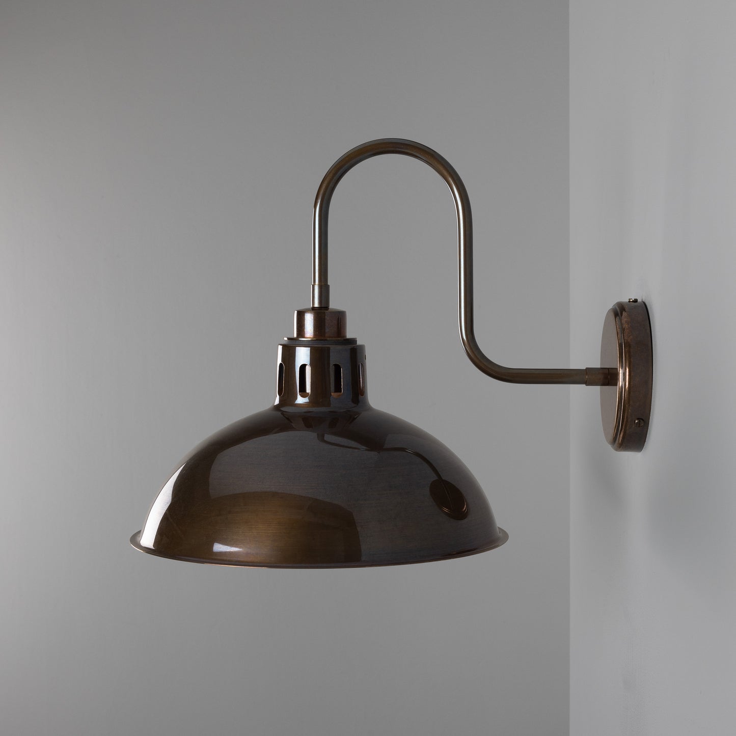 Talise Industrial Swan Neck Wall Light IP65