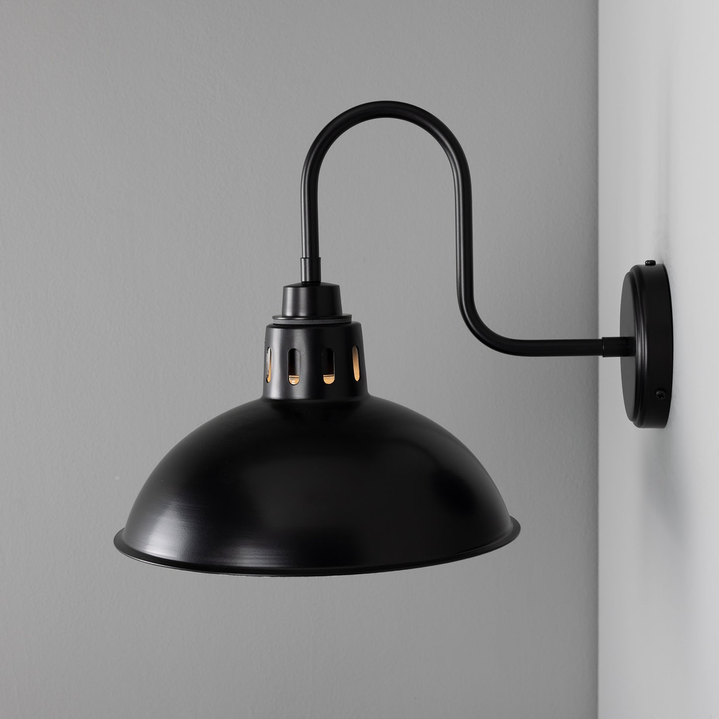 Talise Industrial Swan Neck Wall Light IP65