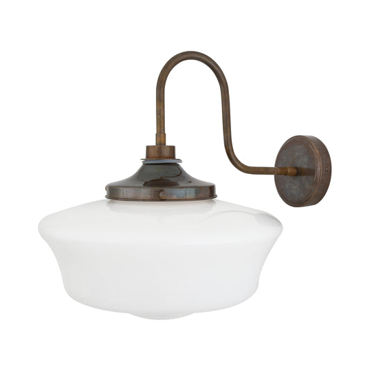 Anath Schoolhouse Swan Neck Wall Light IP44