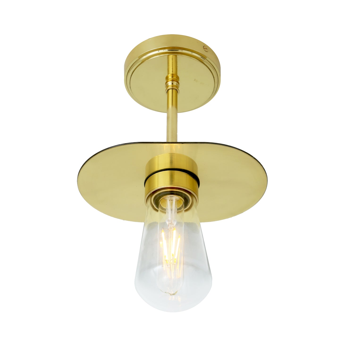 Kwaga Brass Ceiling Light IP65