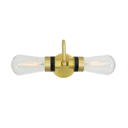 Michal Double Swan Neck Wall Light IP65