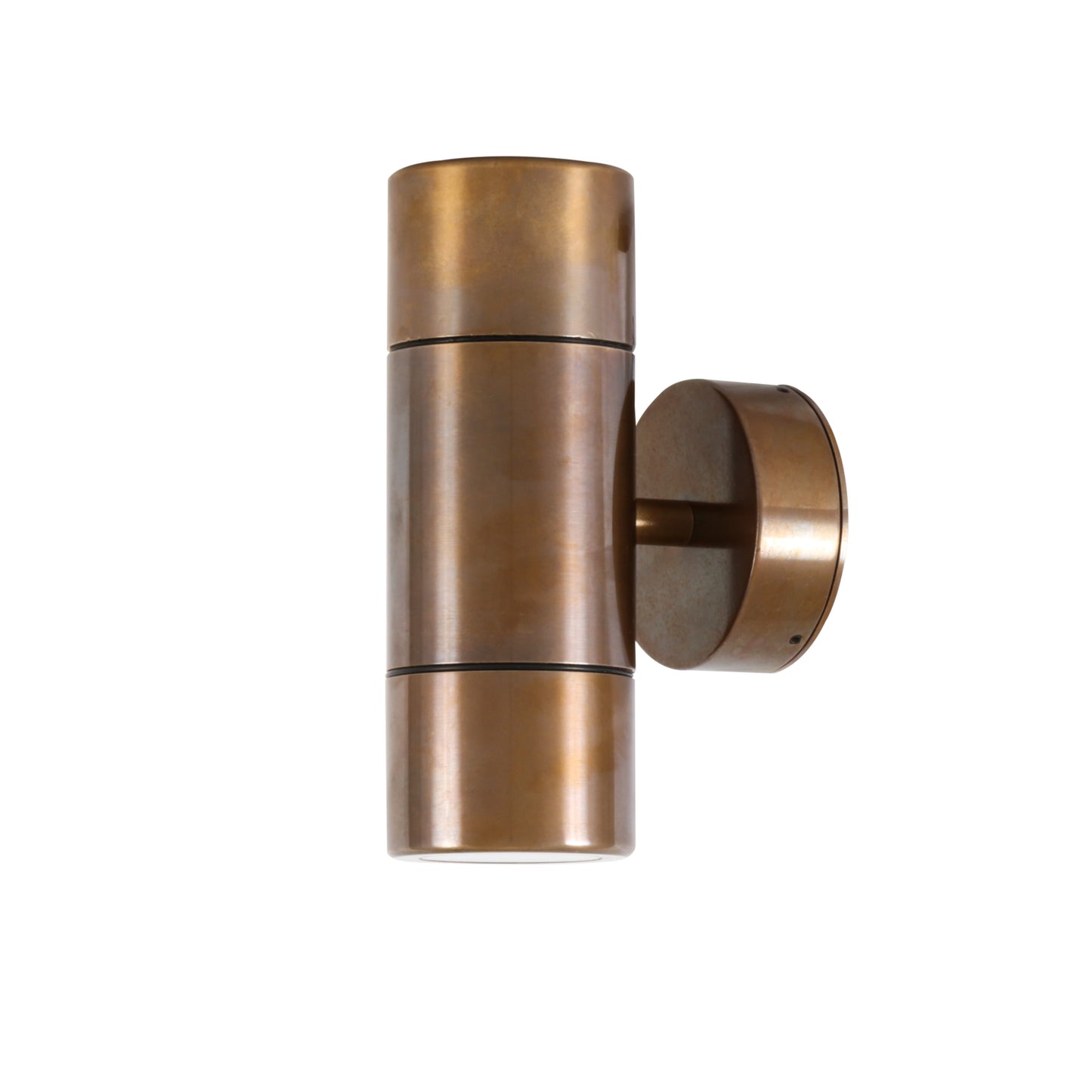 Lana Up / Down Brass Wall Light IP44 / IP65