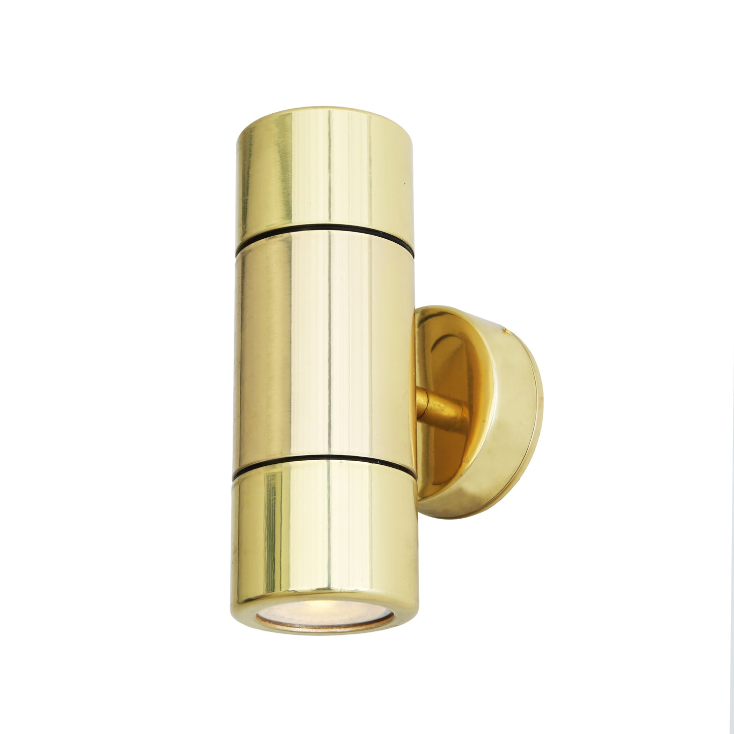 Lana Up / Down Brass Wall Light IP44 / IP65