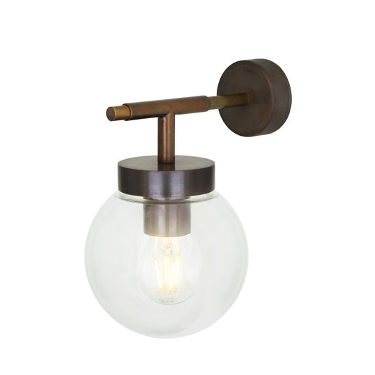 Marin Small Globe Wall Light IP65