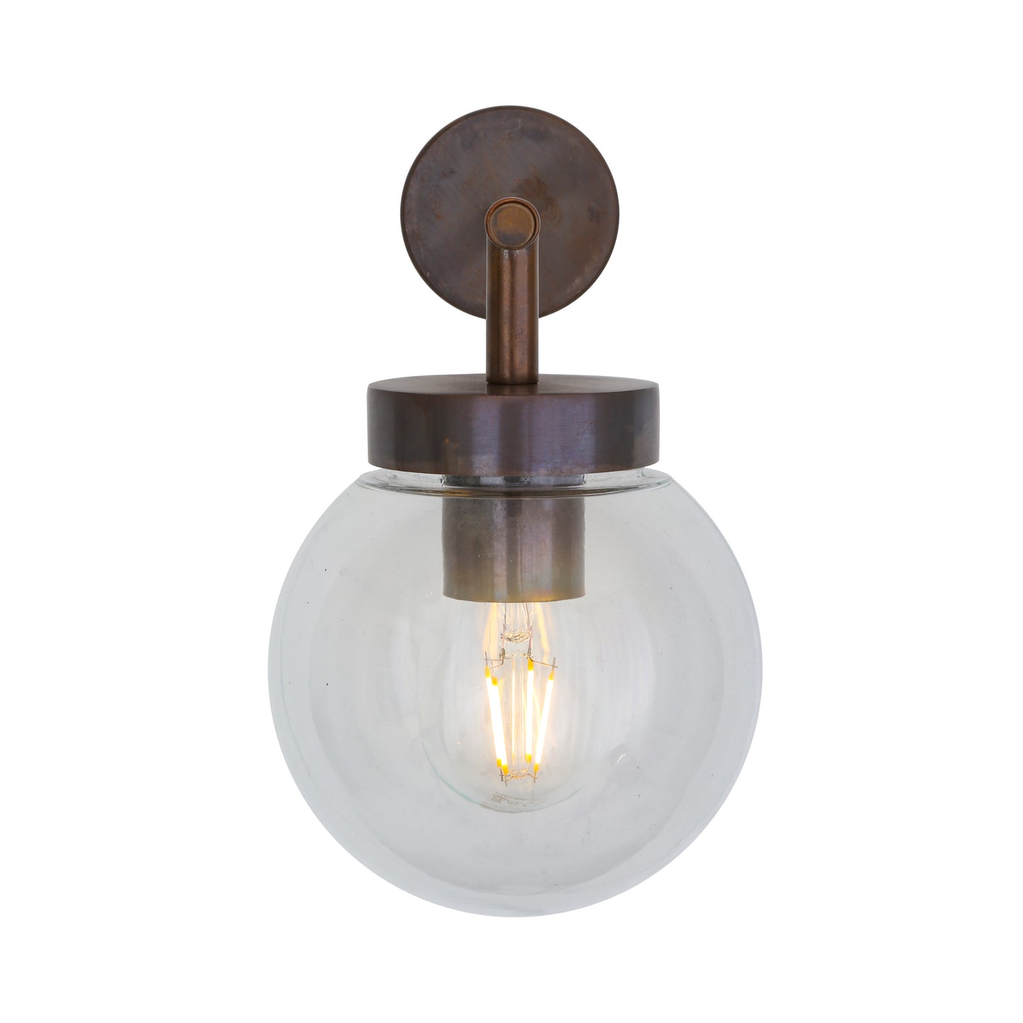 Marin Small Globe Wall Light IP65