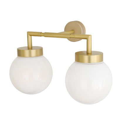 Jordan Double Globe Wall Light IP65