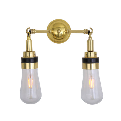 Meri Vintage Double Wall Light IP65