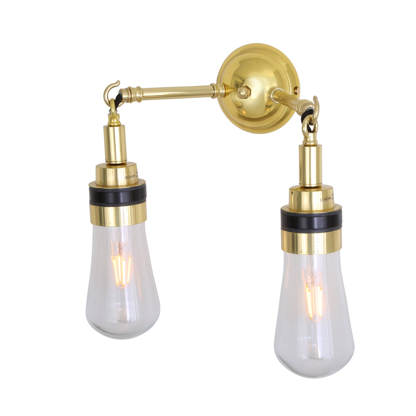 Meri Vintage Double Wall Light IP65