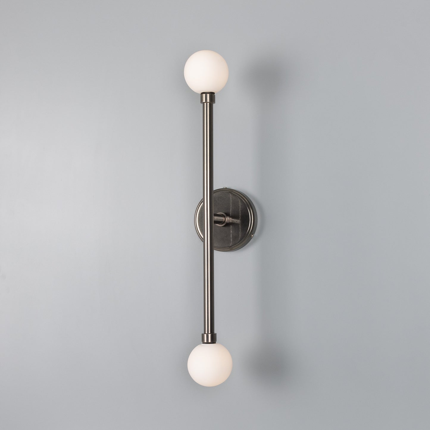 Monto Double Globe Slim Bathroom Wall Light 61cm IP44