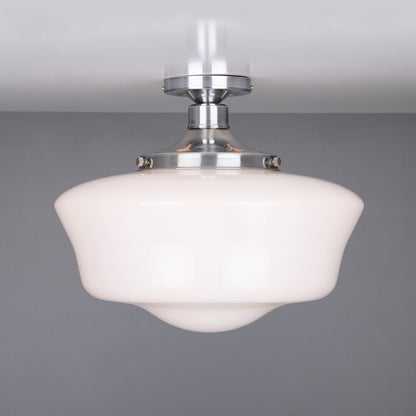 Schoolhouse Traditional Flush Ceiling Light 35cm