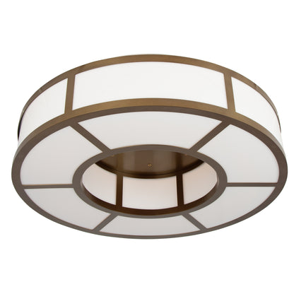Norman Large Ring Light Flush Chandelier 70cm
