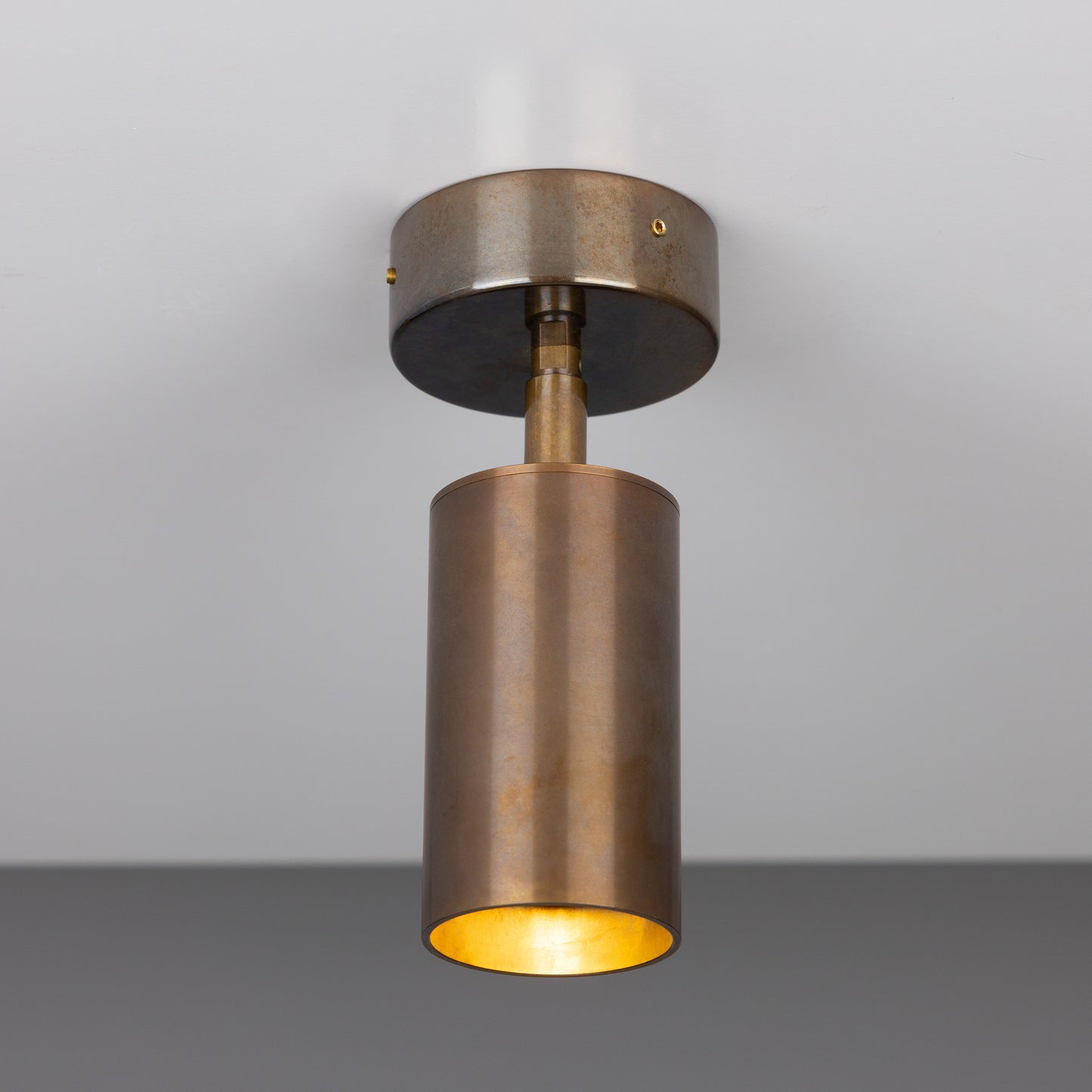 Evanston Directional Brass Ceiling Spot Light