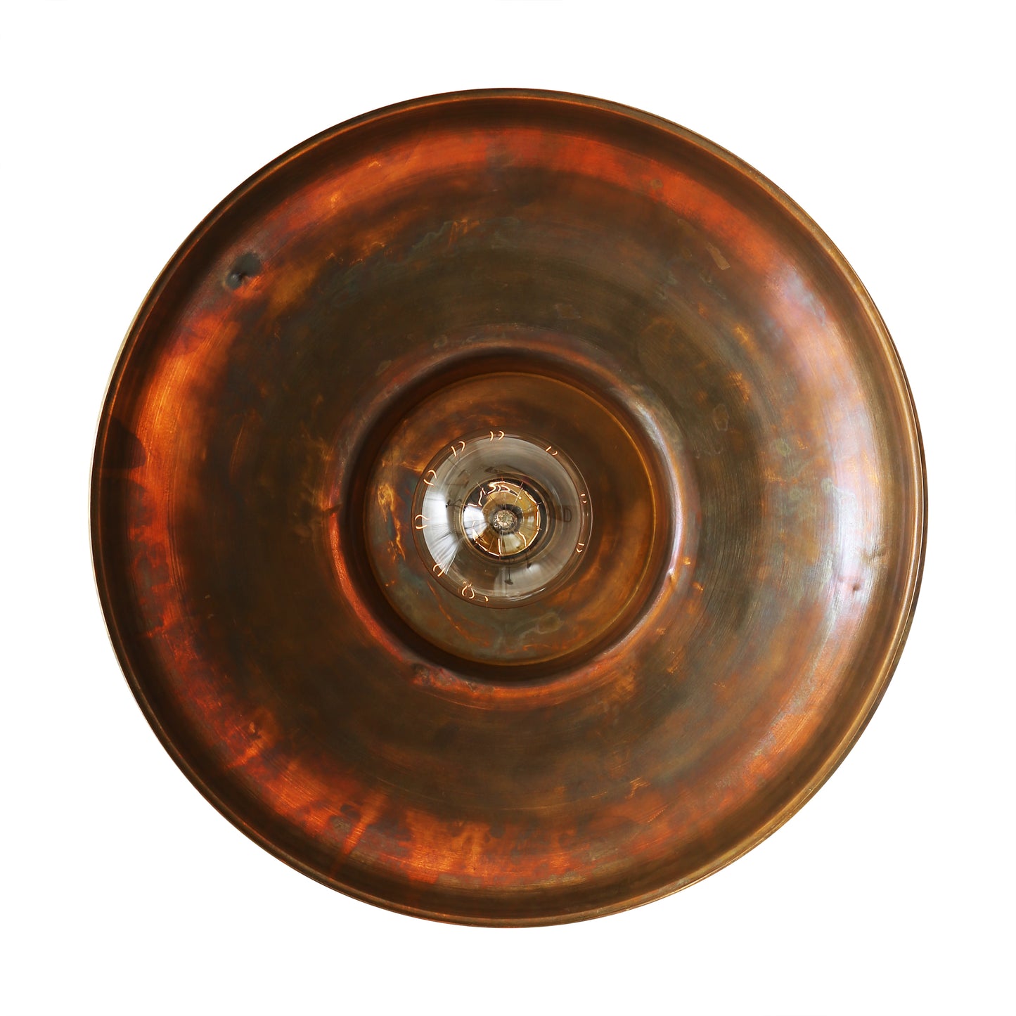 Telal Industrial Factory Flush Ceiling Light 32cm