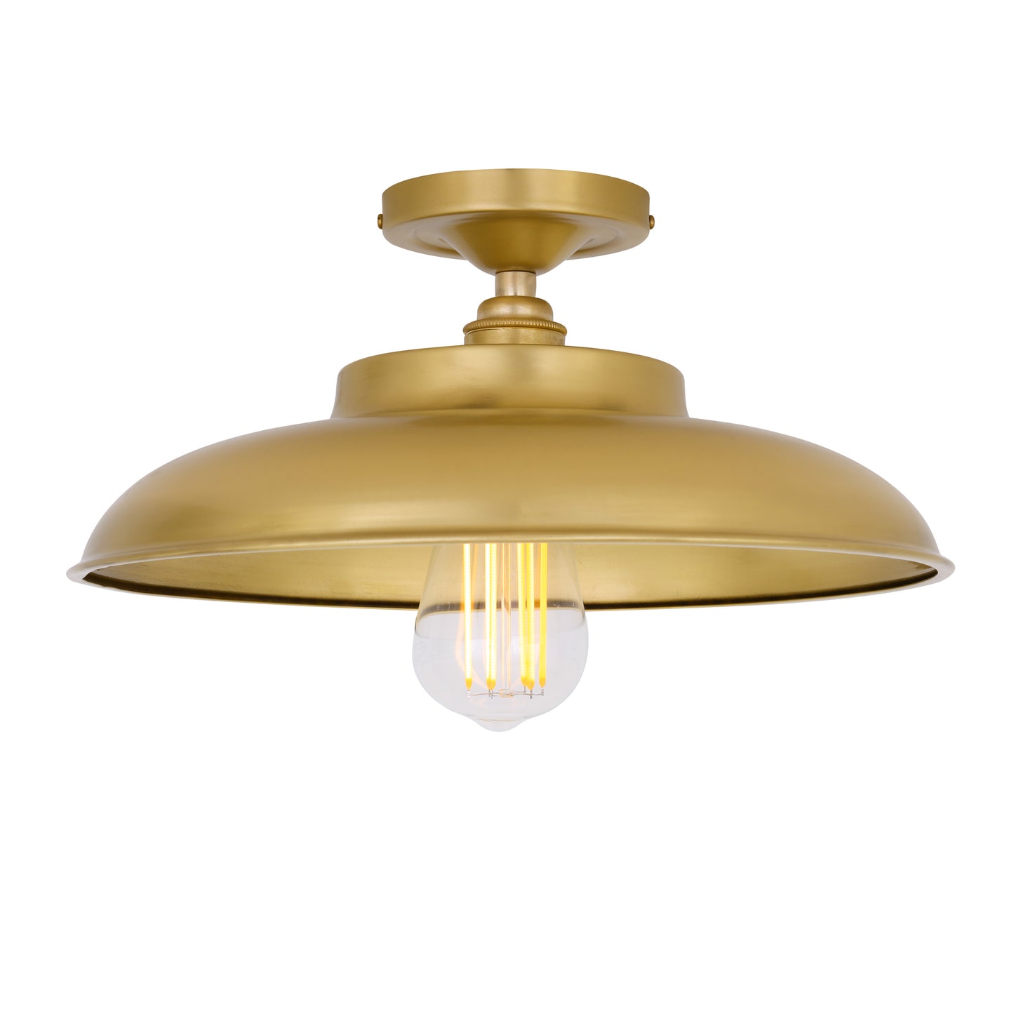 Telal Industrial Factory Flush Ceiling Light 32cm