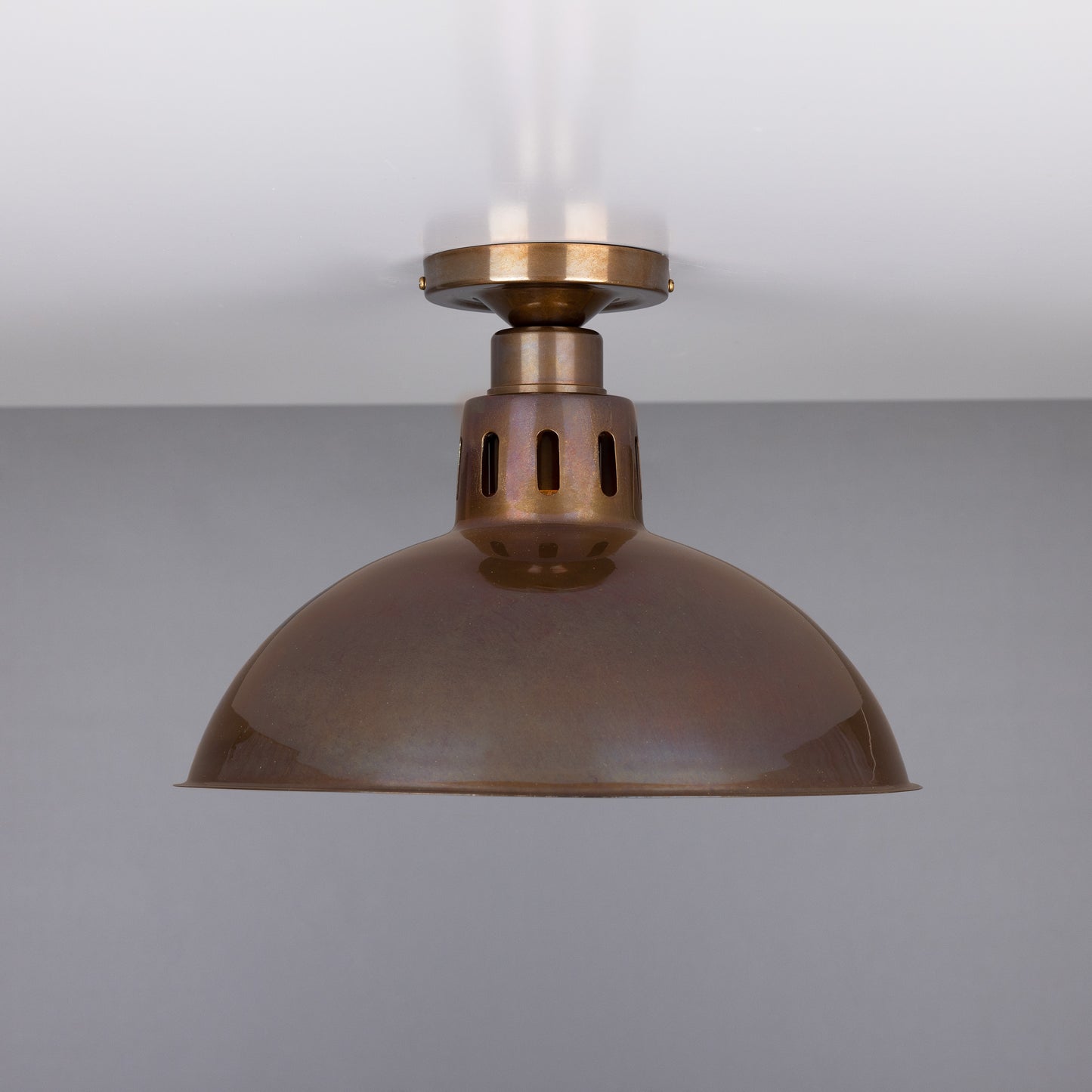 Paris Industrial Flush Ceiling Light 30cm