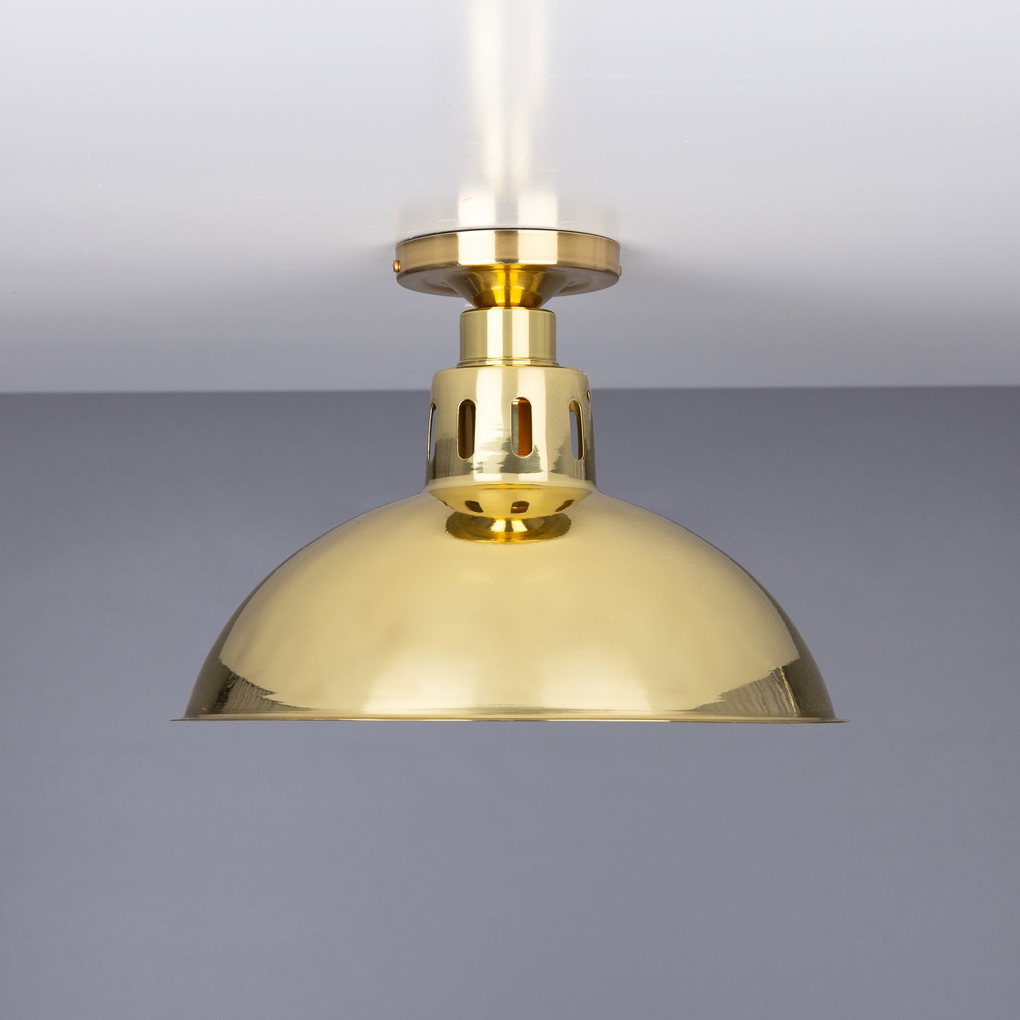 Paris Industrial Flush Ceiling Light 30cm